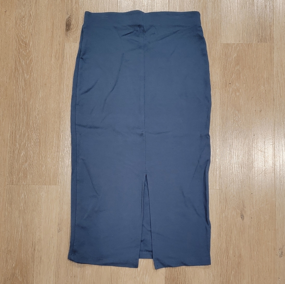 Blue pencil skirt - Picture 2 of 4